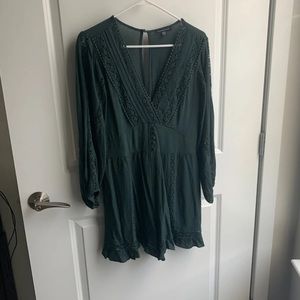 American Eagle Lace Romper